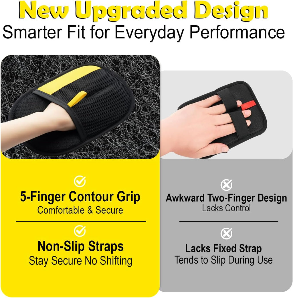 Pet Hair Removal Gloves, 2025 Electrostatic Gloves Hair Removal Reuseable Electrostatic Pet Cat Dog Hair Removal Glooming Gloves, Pet Hair Remover for Cat & Dog